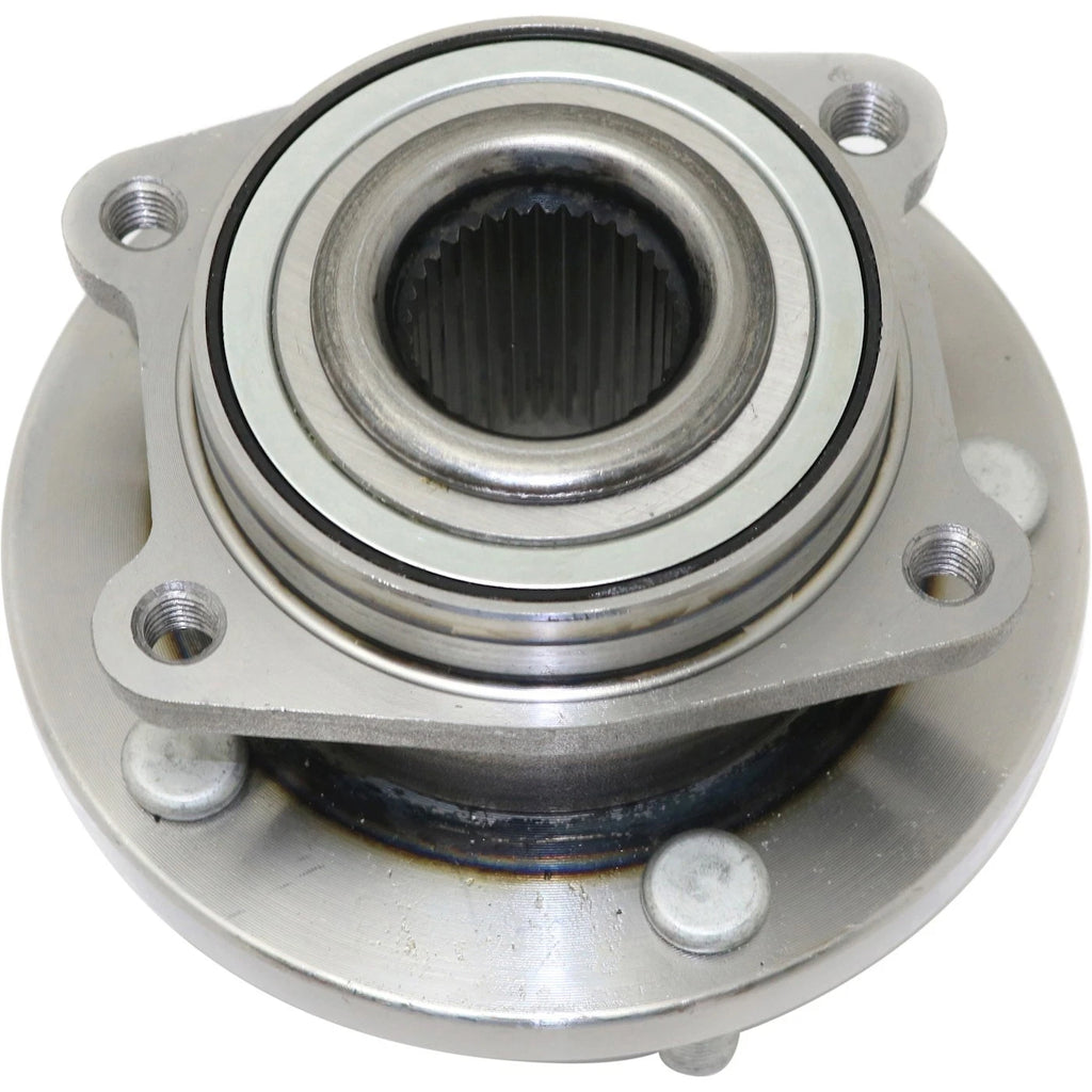 Set of 2 Wheel Hubs for Dodge Avenger (2008–2010) with Bearings