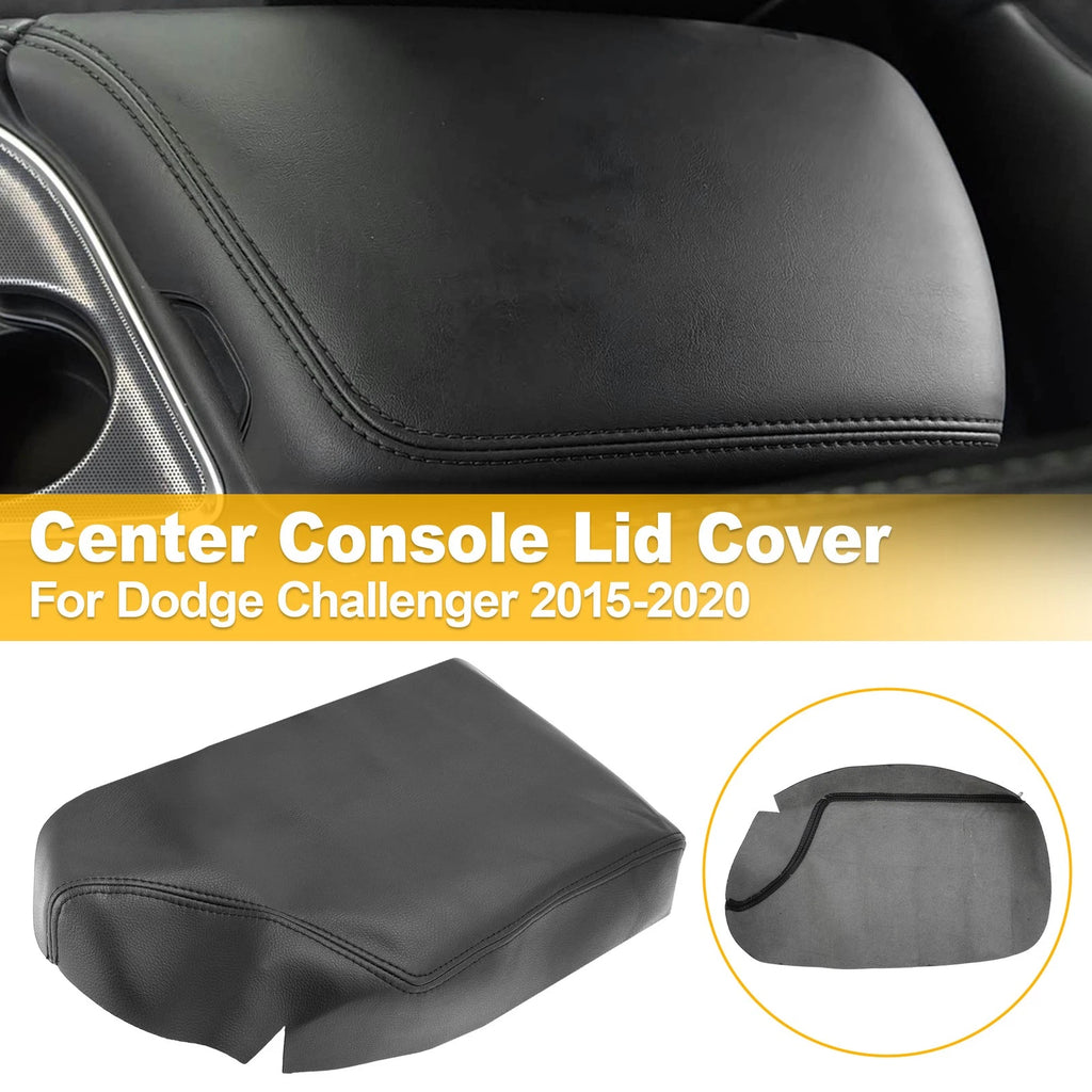 Center Console Lid Armrest Cover for Dodge Challenger (2015–2020)