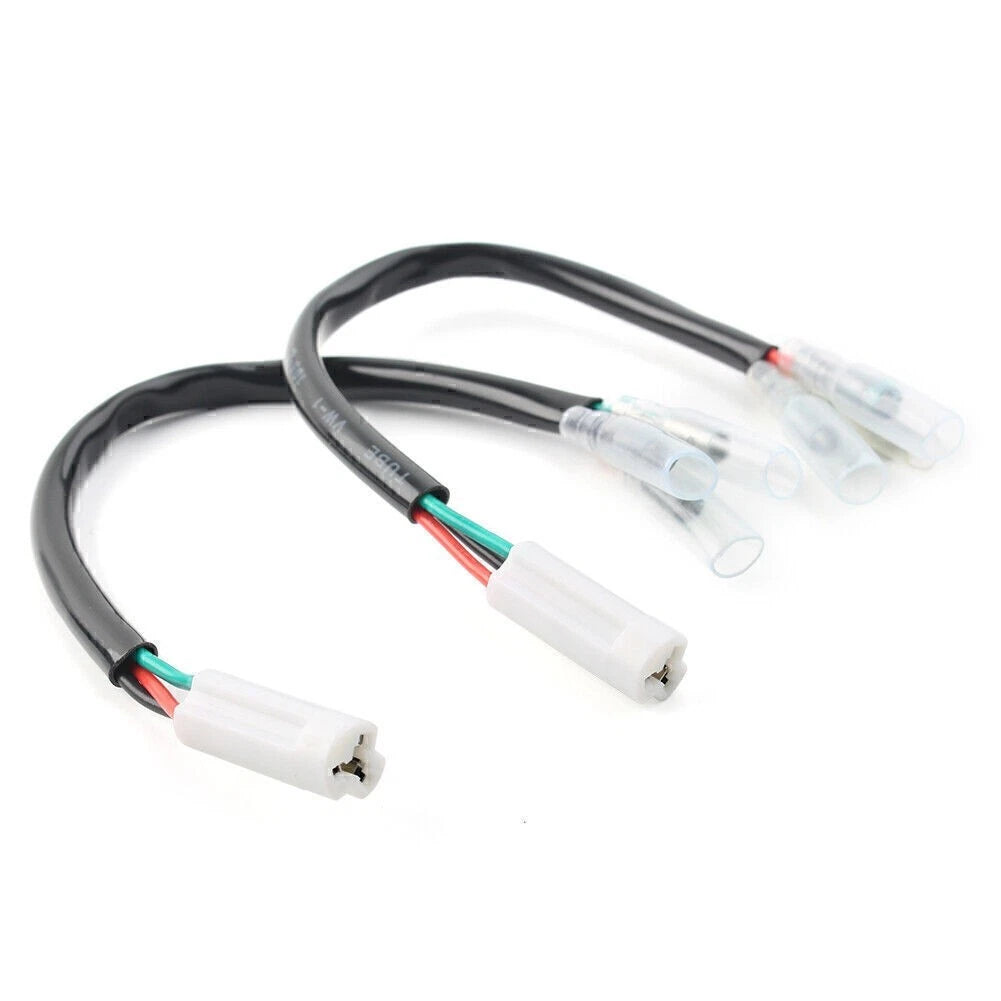 3-Wire Front Turn Signal Splitter Harness Y-Adapter for Yamaha R1/R3/R6/FZ07/FZ09 (2015–2023)