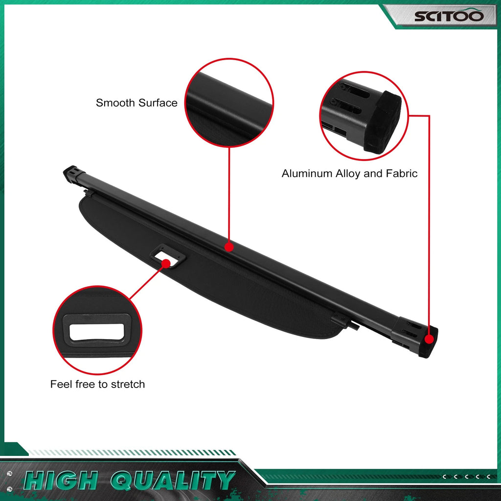 Retractable Cargo Cover for Toyota 4Runner (2025–2026)