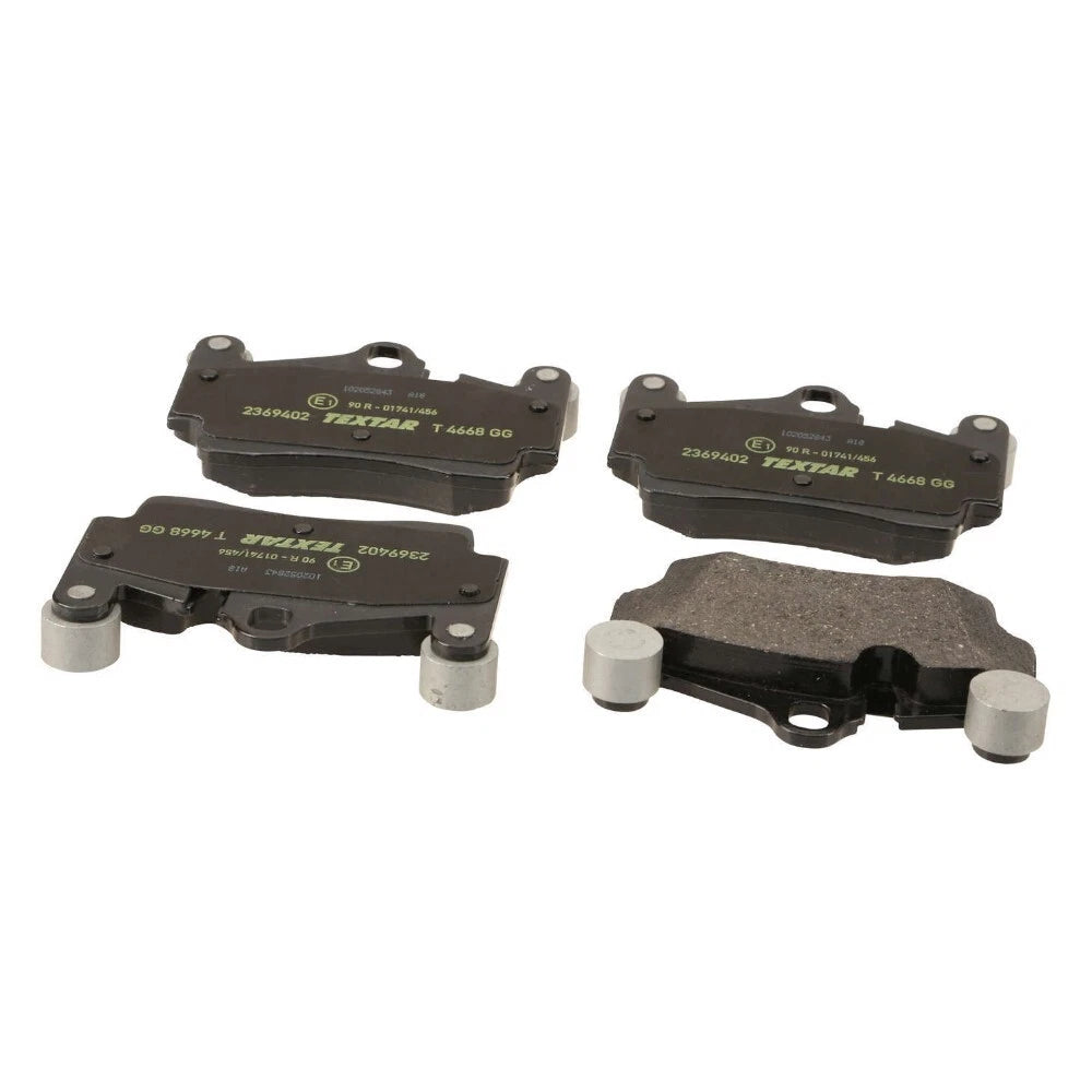 Set of 4 Textar Rear Disc Brake Pads for Audi Q7 (2007–2021) Porsche Cayenne (2003–2010) Volkswagen Touareg (2004–2017)