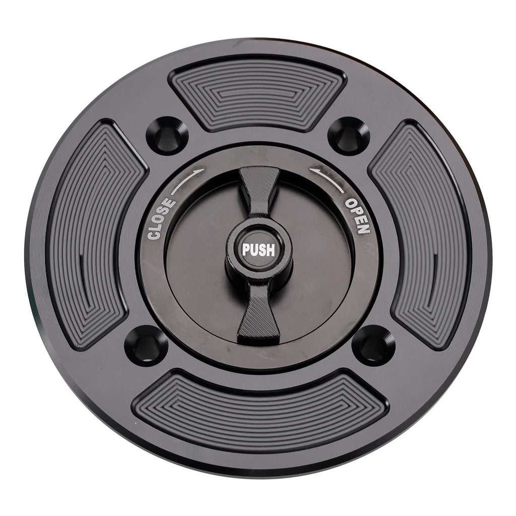 Quick Release Racing Fuel Gas Tank Cap for Kawasaki ZX-6R Ninja (2019–2025)