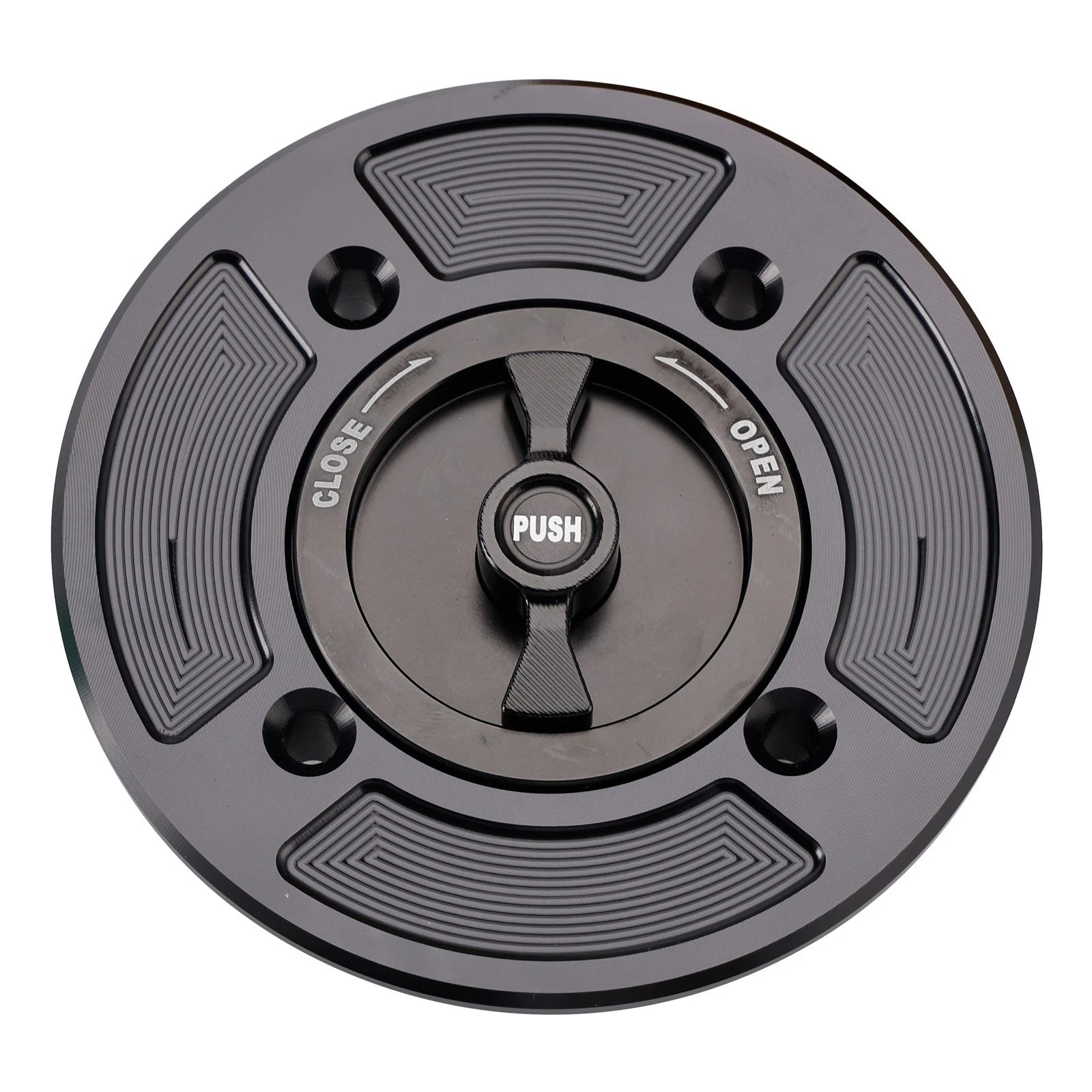 Quick Release Racing Fuel Gas Tank Cap for Kawasaki ZX-6R Ninja (2019–2025)
