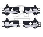 4 x Chrome Inner Door Handles for Hyundai i30 (2007–2012)