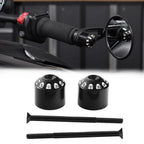 Stainless Steel Handlebar Grips Cap Plug for Can-Am Ryker 600 900 (2019-2024)