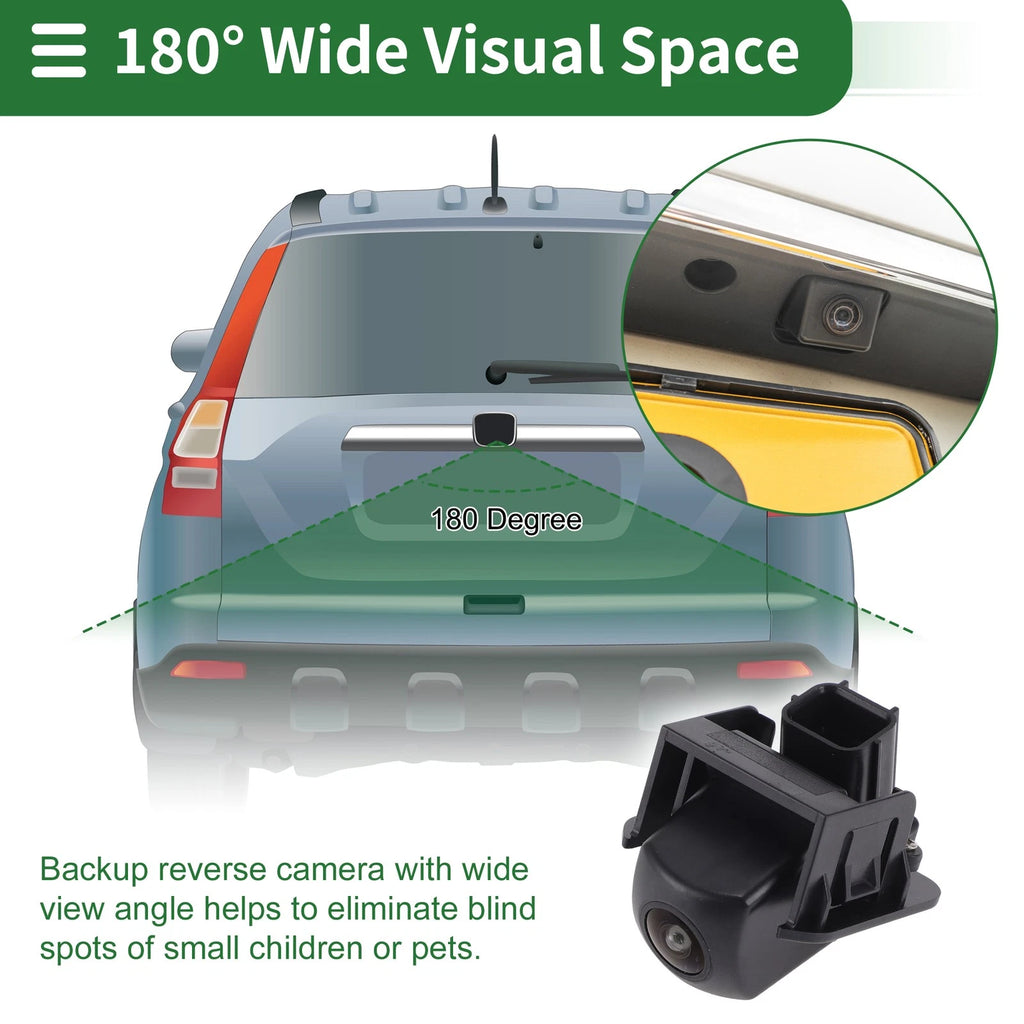 Rear View Camera for Honda Accord (2018–2023) 120-180 Degree