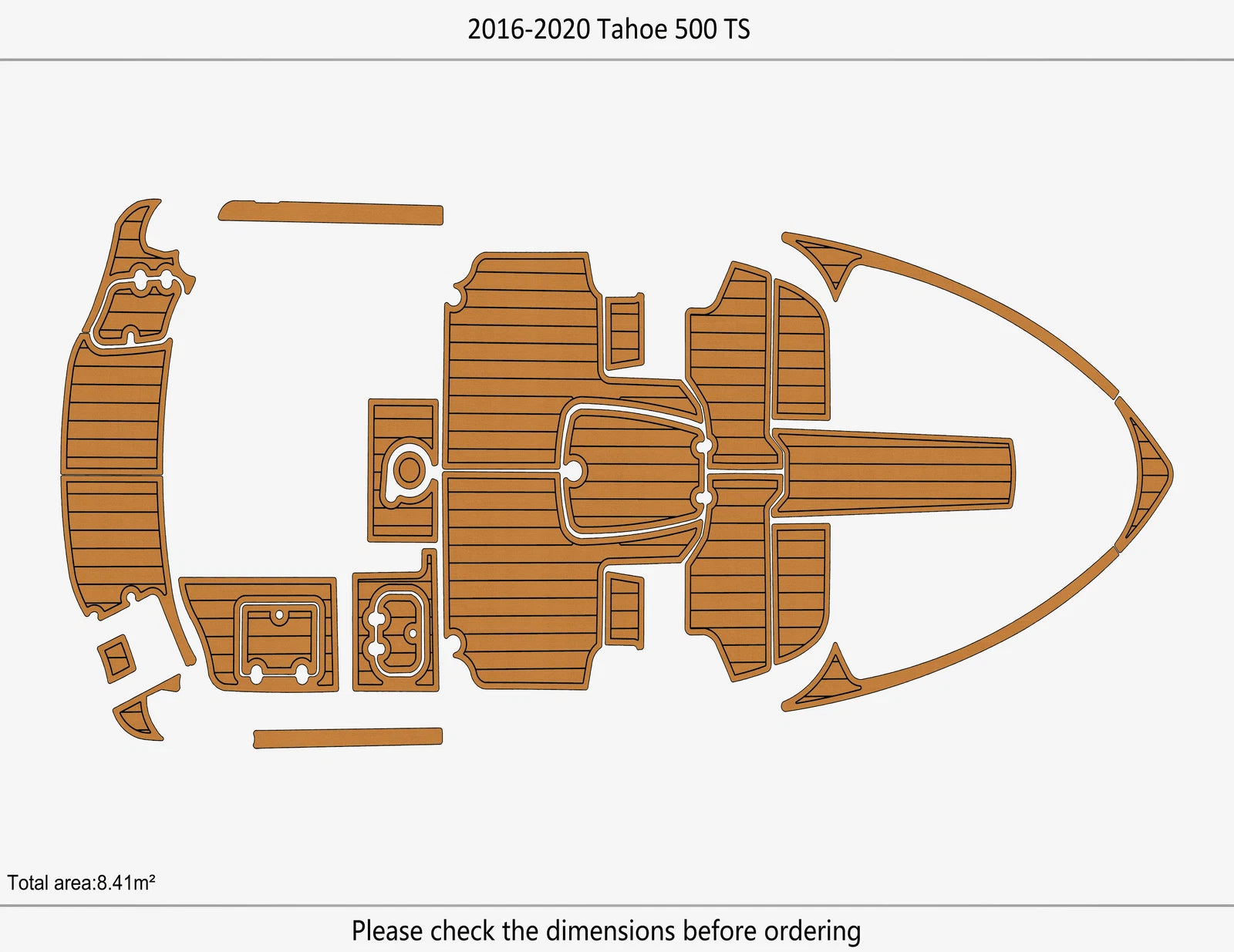 EVA Foam Flooring Mat for Tahoe 500 TS (2016)