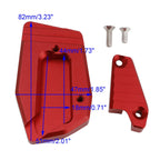 Brake Foot Pedal Enlarger Pad for BMW K1600GA (2018–2025) Red