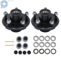 Set of 2 Trailer Hub Kits for 2000 lbs Axle (5 on 4.5")