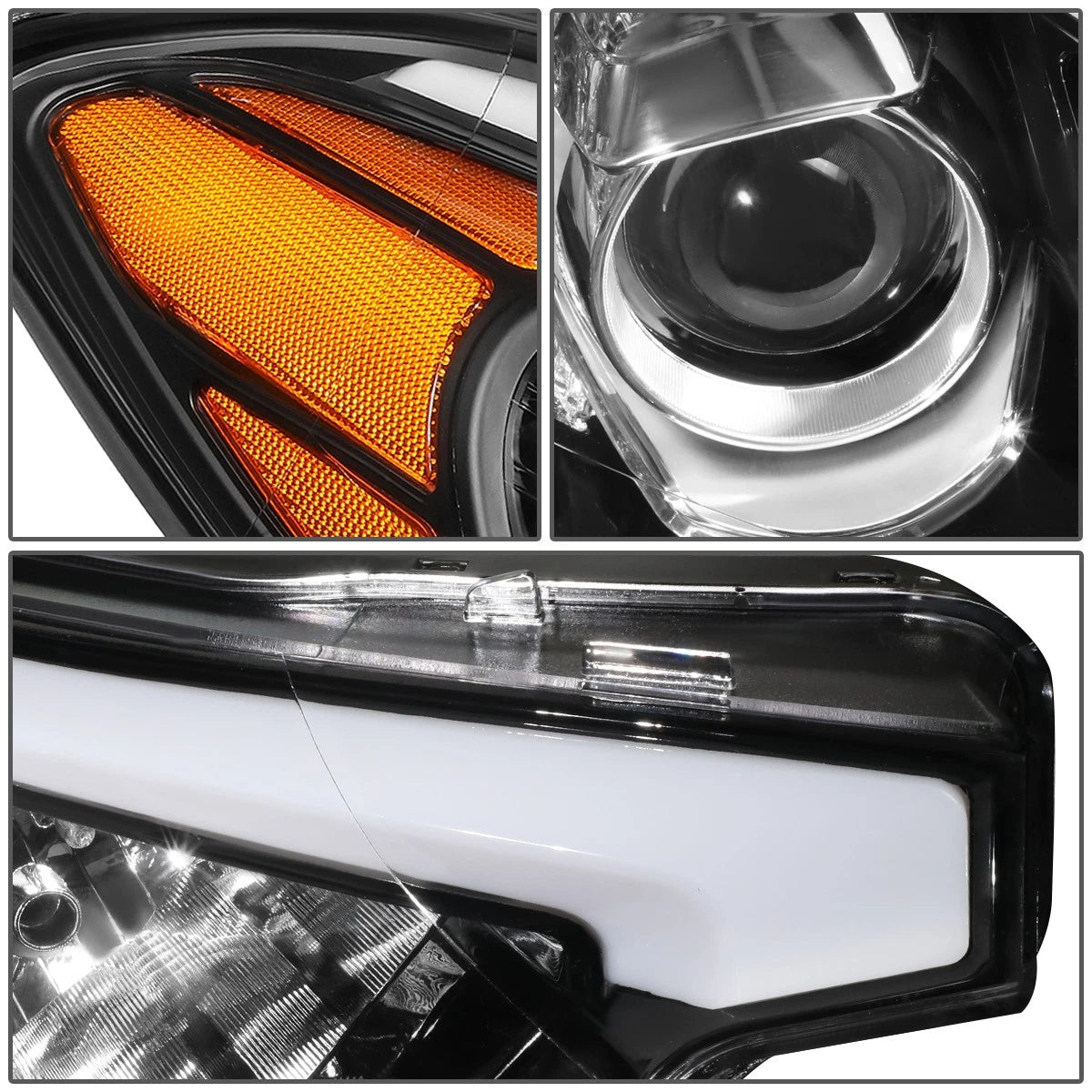 Right Projector Headlight for Kia Forte 5 Koup (2014–2016)