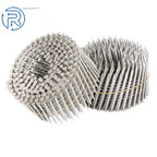2X 2-1/2" Ring Shank Stainless Siding Nails 15 Degree Wire Coil