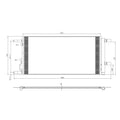 Replacement A/C Condenser For 2017-2018 Ford Pickup F450 Superduty