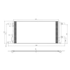 Replacement A/C Condenser For 2017-2018 Ford Pickup F450 Superduty