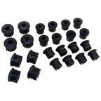 Front & Rear Rubber Leaf Spring Bush Kit for Sierra SJ410 SJ413 LJ50 LJ80
