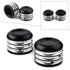 CNC Front Axle Cap Nut Covers for Harley Dyna Electra Glide Sportster