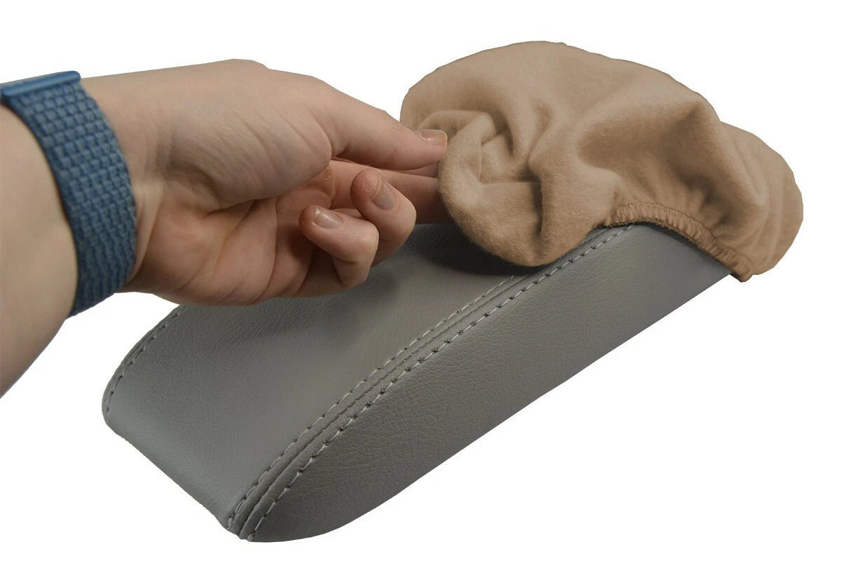 Fleece Console Lid Armrest Cover for Toyota 4Runner (1996–2002) Beige