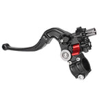 Left Black 7/8" 22mm Foldable Pivot Clutch Perch Lever for Dirt Bike ATV