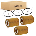 3X Oil Filter Kit for Mercedes Benz Sprinter 2500 3500 10-2017 HU821x 6421800009