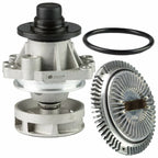 Engine Cooling Fan Clutch + Water Pump for BMW E34 E36 E39 E46 E53 X5 (1990–2006)