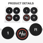 Gearbox Button Repair Decals Stickers for FIAT 500 (2012–2019)