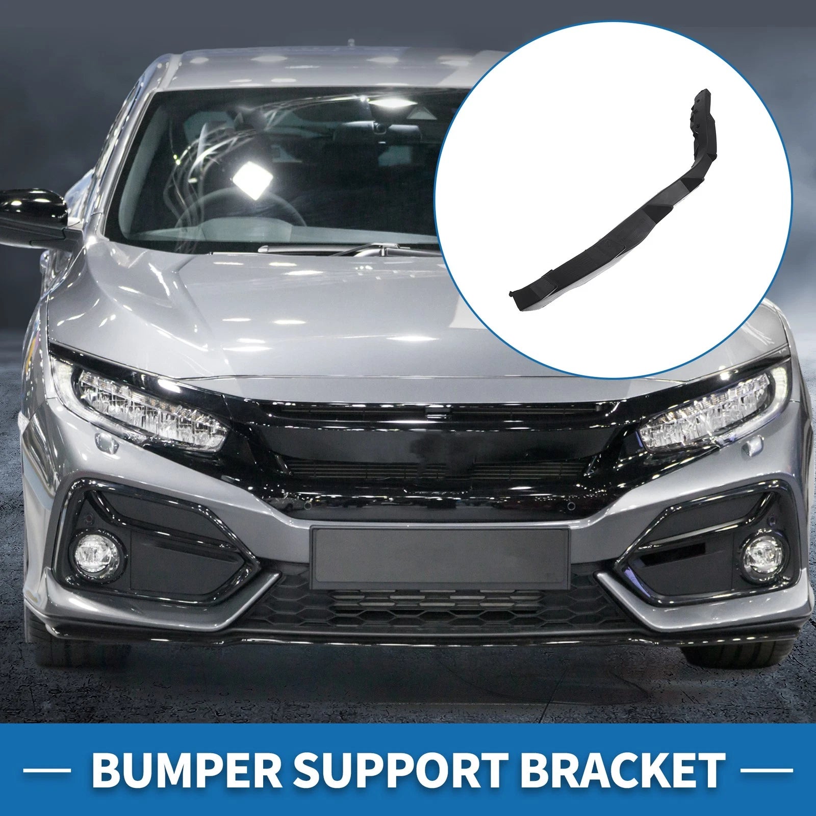 Right Front Bumper Retainer Bracket No. 865821W200 for Kia Rio (2012–2015)