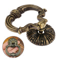 Antique Drawer Knob Ring Pull Handle for Cabinet Dresser (No Years Specified)