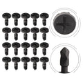 Set of 20 Direct Replacement Plastic Panel Clips for Cayenne
