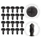Set of 20 Direct Replacement Plastic Panel Clips for Cayenne
