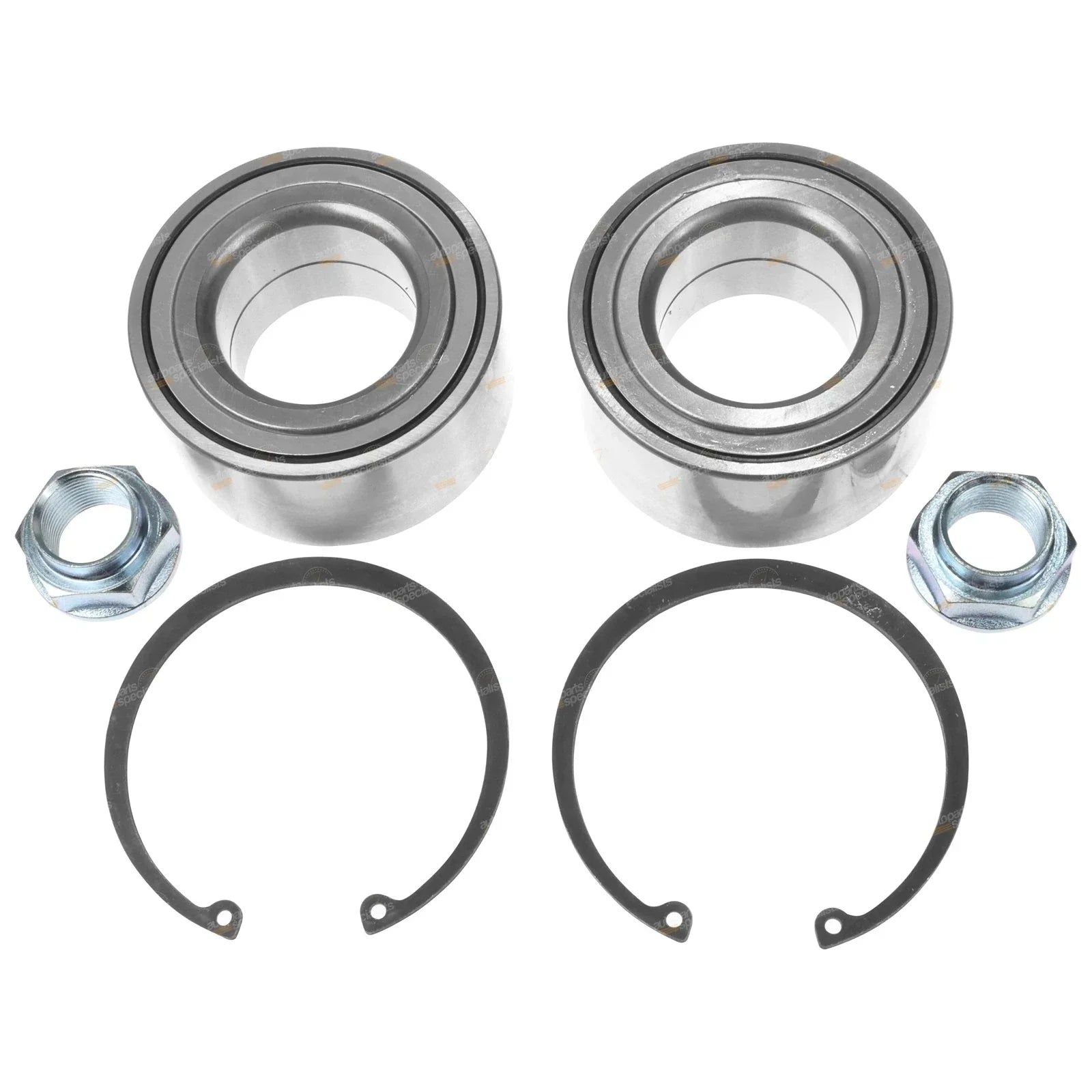 2x Front Wheel Bearing Kits for Honda Accord (1997-2008)