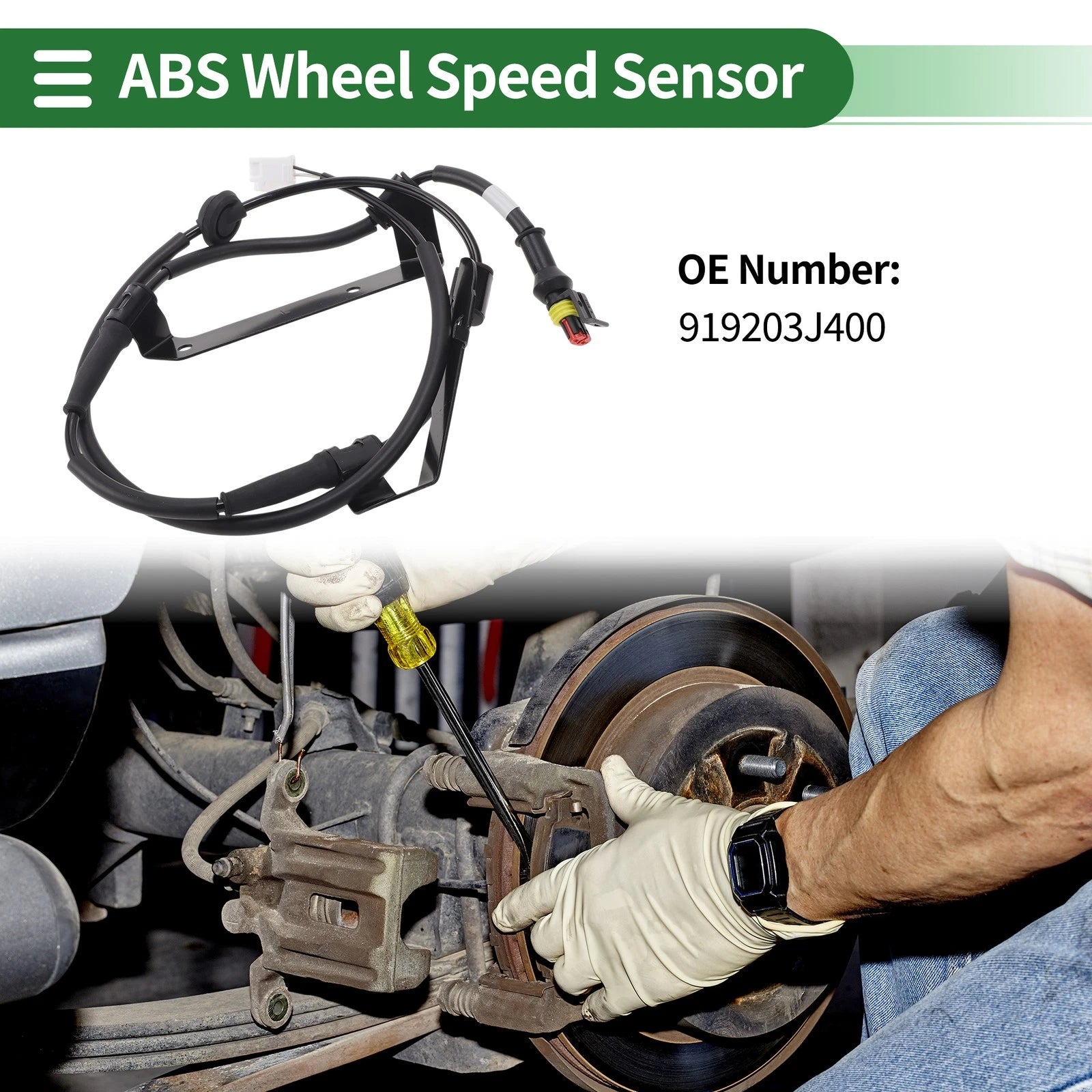 ABS Wheel Speed Sensor No. 919203J400 for Kia Sorento (2011–2013)