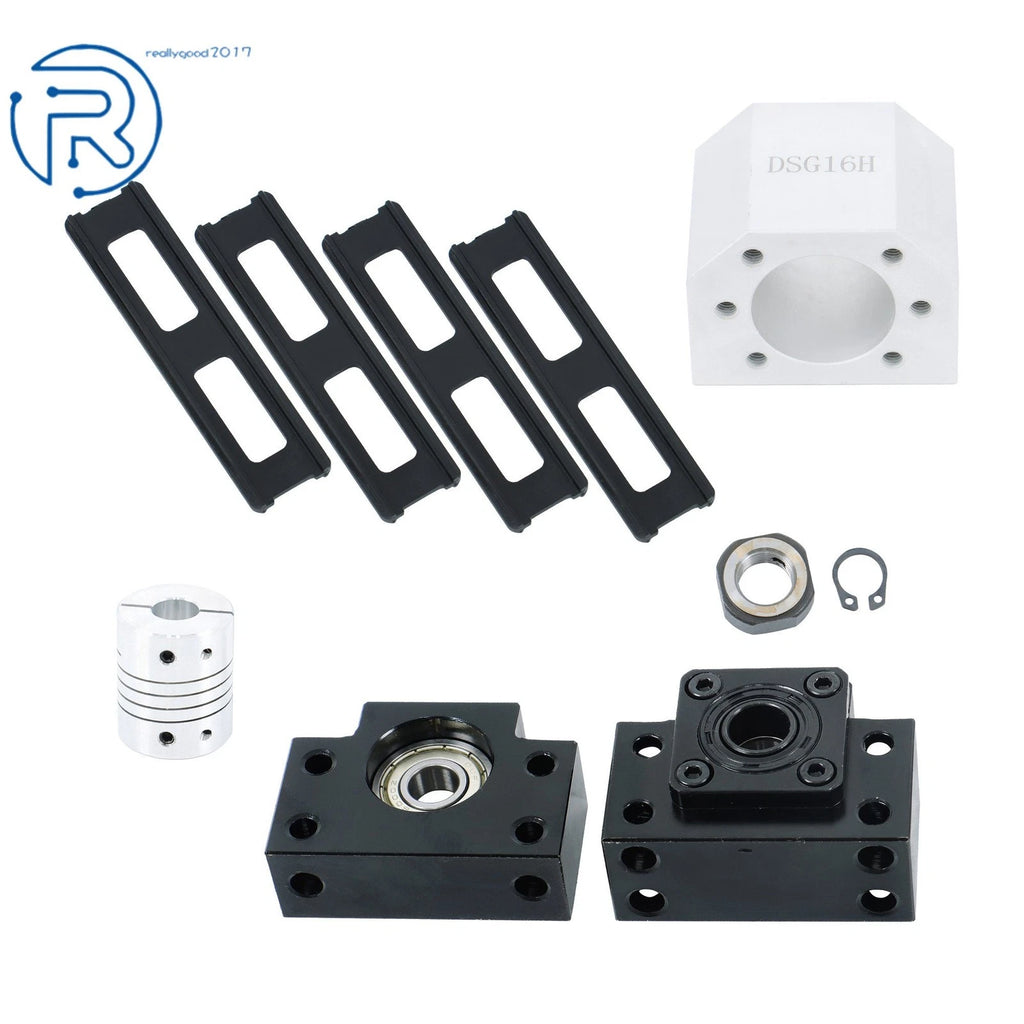 Set of 2 Linear Guide Rails and Ballscrew for Make Model