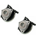 Set of 2 Front Moog Wheel Bearing Hub Kit for Chrysler Aspen Dodge Durango (2007–2009)