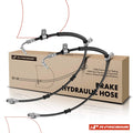 2X Front Brake Hydraulic Hose for Ford F-650 F-750 (2002–2015)