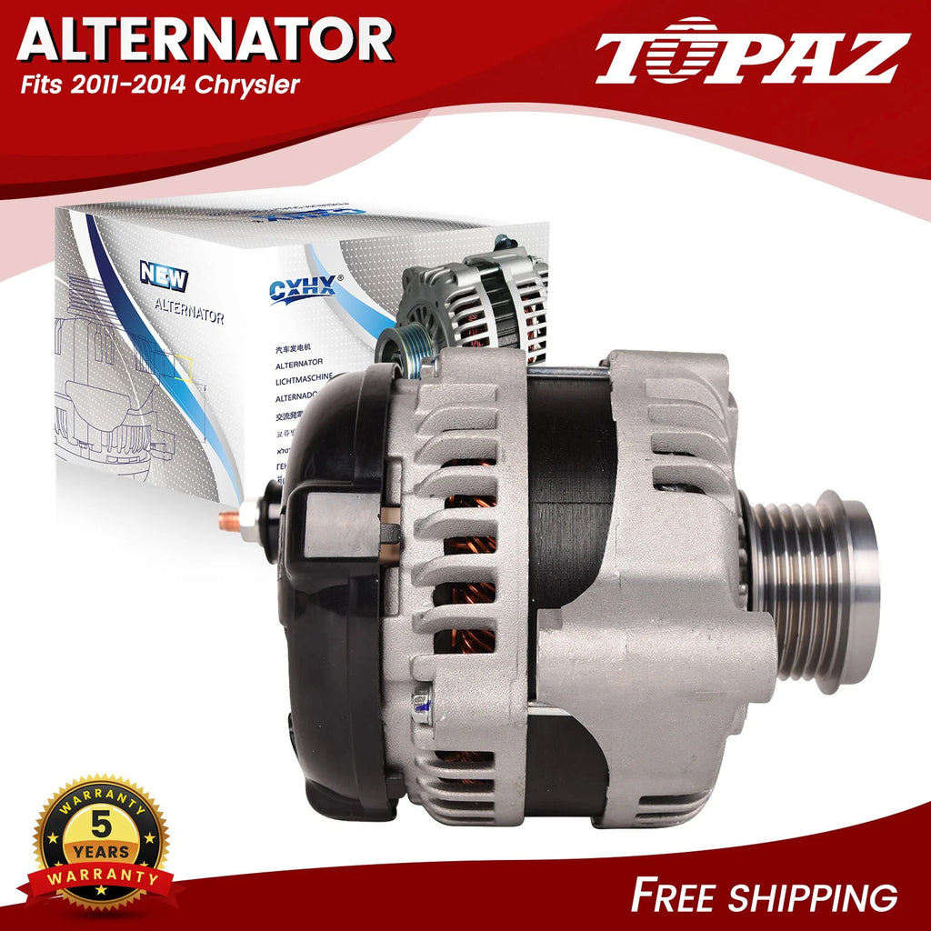 Alternator for Chrysler 200, Dodge Ram, Volkswagen 3.6L (2011–2014)