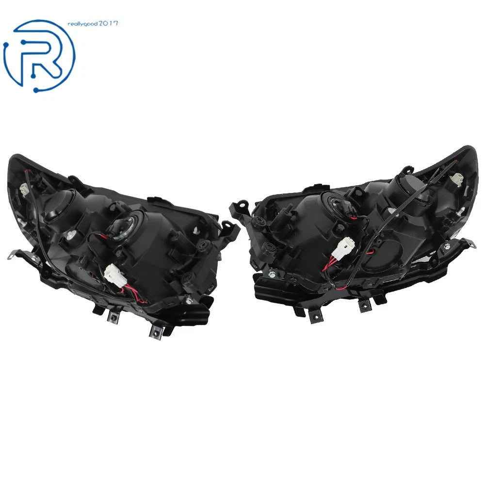 Set of 2 Chrome Headlights for Subaru Forester (2006-2008)
