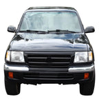 Front Bumper Grille for Toyota Tacoma 2WD 4WD (1998–2000) w/ Badge Slot Dark Argent