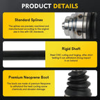 CV Axle Shaft Assembly for Mini Cooper Clubman Countryman BMW X1 X2