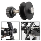 Bike Chain Holder Tool with Anti Jumping Design for Bicycle Cleaning