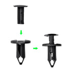 Plastic High Grade Correct Connector Direct Installation Fastener Clips
