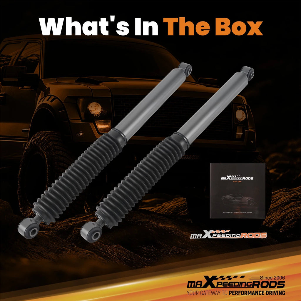 Heavy Duty Twin-Tube Shocks for Ram 1500 4WD (2011–2018) Rear 0-3" Lifted Pair