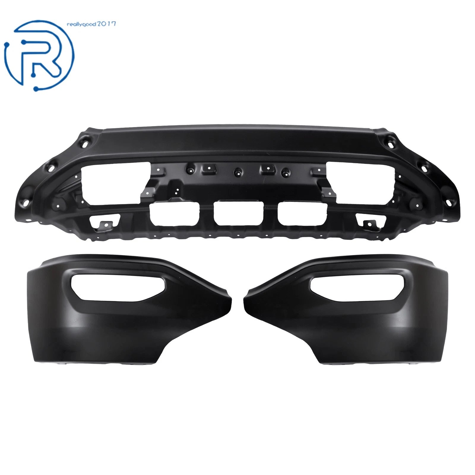 Front Bumper for GMC Sierra 1500 (2016-2018) with Fog Lamp Hole