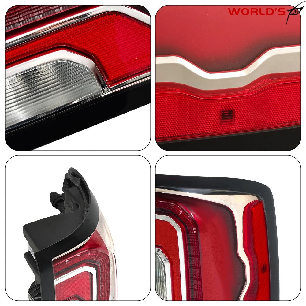 LED Tail Light Brake Lamp for GMC Sierra (2016–2018) Clear Right Side