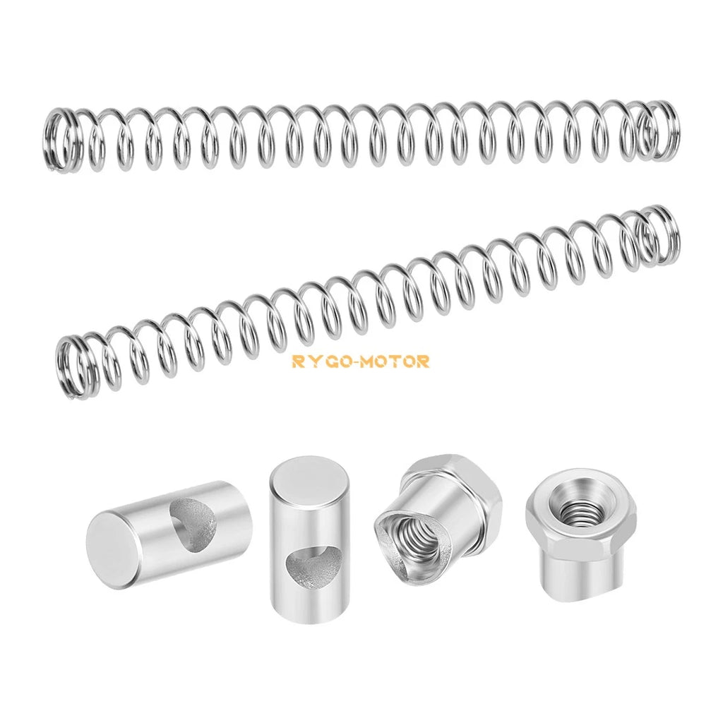 Rear Brake Rod Spring Adjusting Nut Kit for Honda SL70 SL90 SL100 SL125 CB100 TL125 (1970–1978)