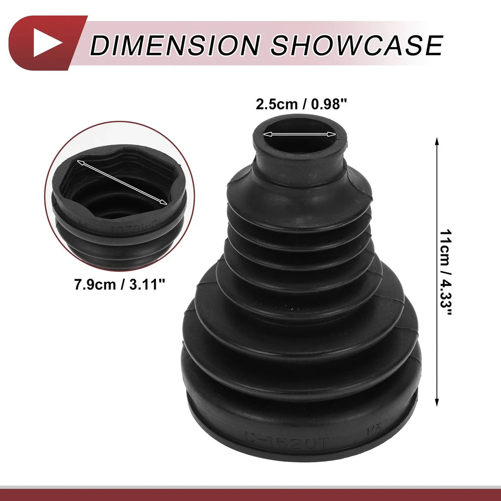 Inner CV Joint Boot Kit with Clamps for BMW 320i (2013-2018)