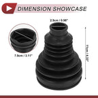 Inner CV Joint Boot Kit with Clamps for BMW 320i (2013-2018)
