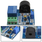 AC Current Sensor for Control Panels (5A Detection Range, NO/NC Relay)