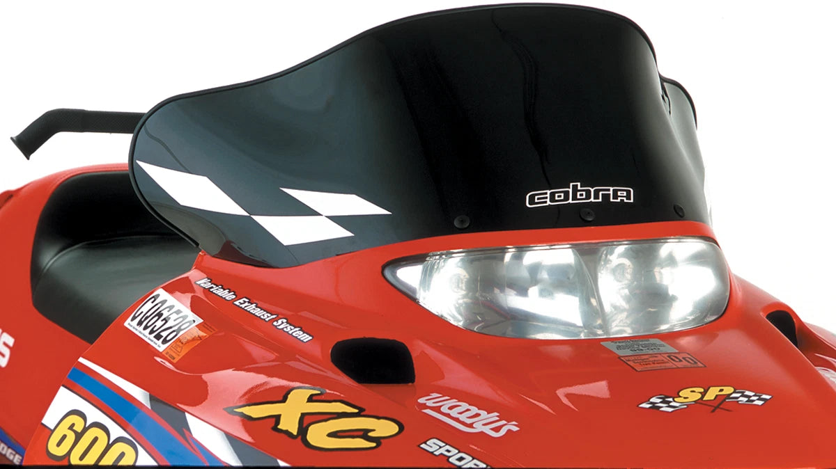 PowerMadd Windshield 11.5" Black for Polaris (Year Not Specified)
