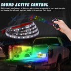 2-Pack 60" RGB Bar Light Strip Kit for Ford Chevy Dodge GMC (2015-2024)