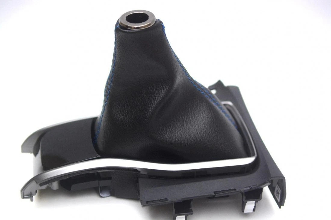 Manual Shift Boot Cover for Honda Civic (2016–2020) Blue Stitch