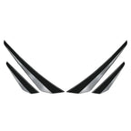 Front Bumper Side Spoiler Splitter for VW Golf 8 GTD GTE R Line (2020-2023)